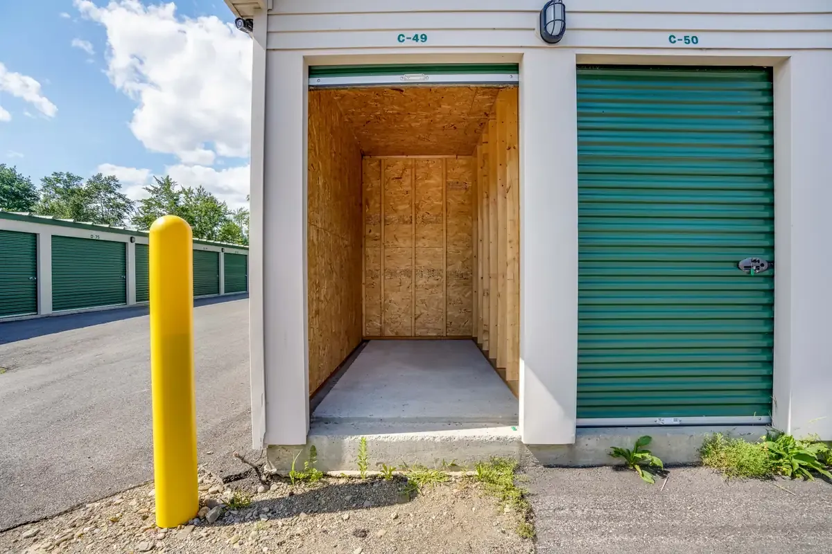 Inside unit KO Storage of Chelsea, ME